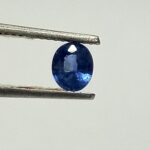 Natural blue sapphire gemstone 0.67 cts 5