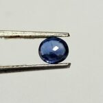Natural blue sapphire gemstone 0.67 cts 7