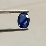 Natural blue sapphire gemstone 0.69 cts 2