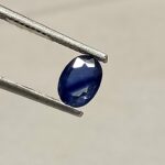 Natural blue sapphire gemstone 0.69 cts 4