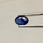 Natural blue sapphire gemstone 0.69 cts 5