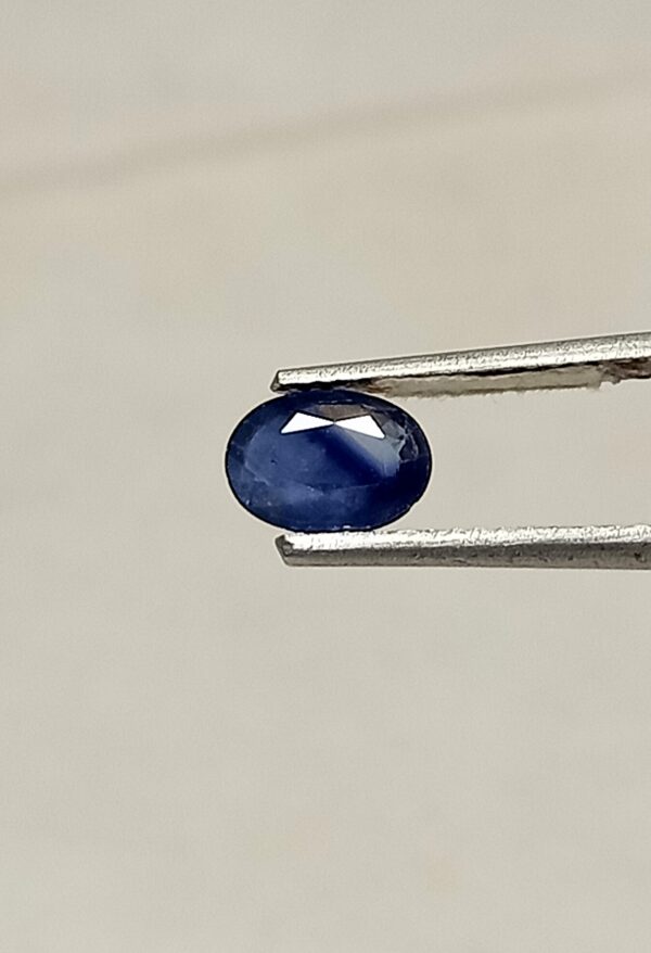 Natural blue sapphire gemstone 0.69 cts 5