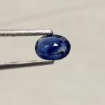 Natural blue sapphire gemstone 0.69 cts 7