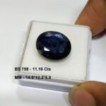 Natural blue sapphire gemstone 1