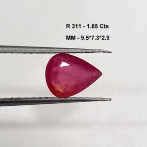 Natural ruby gemstone 1
