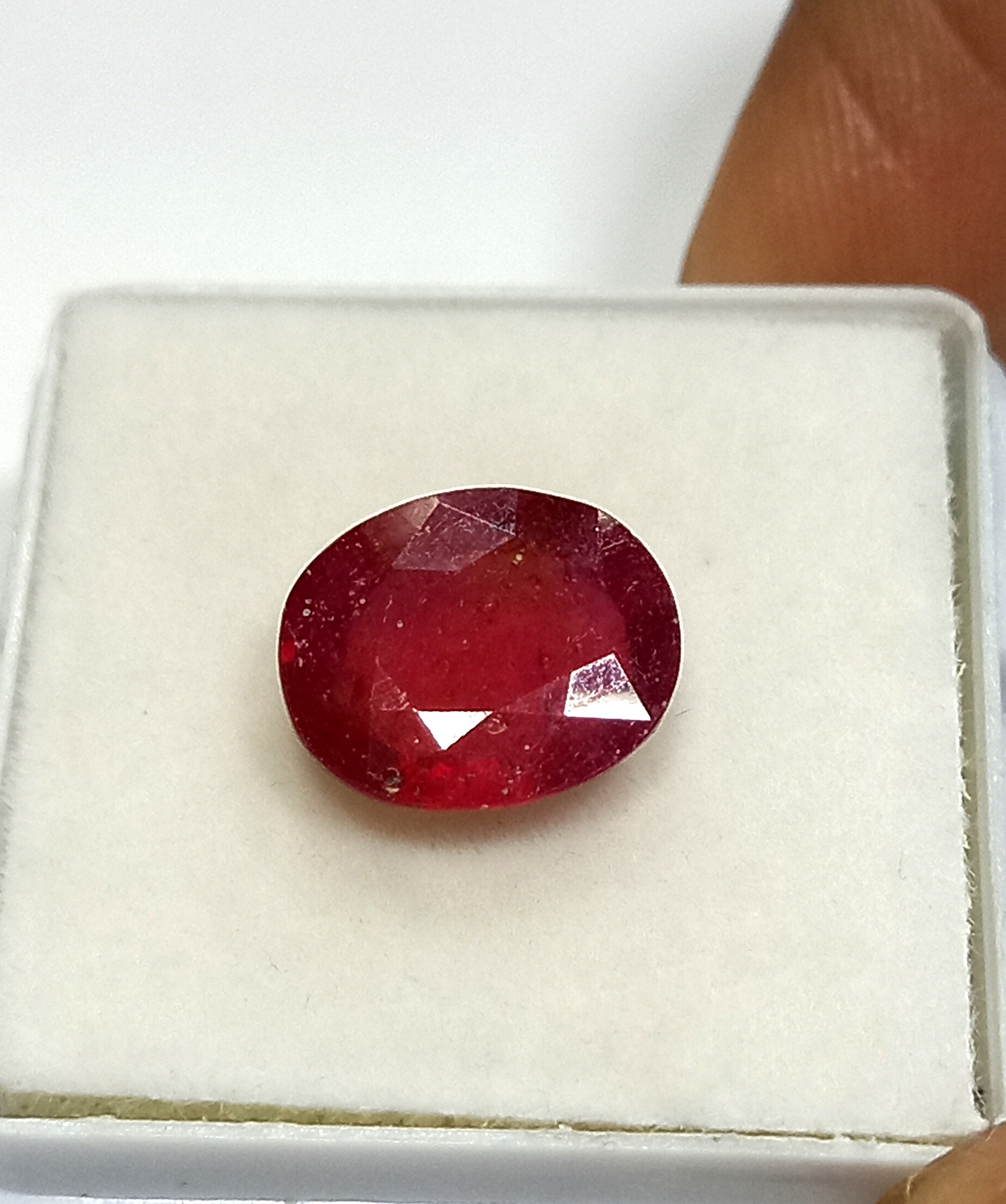 Natural ruby gemstone 5