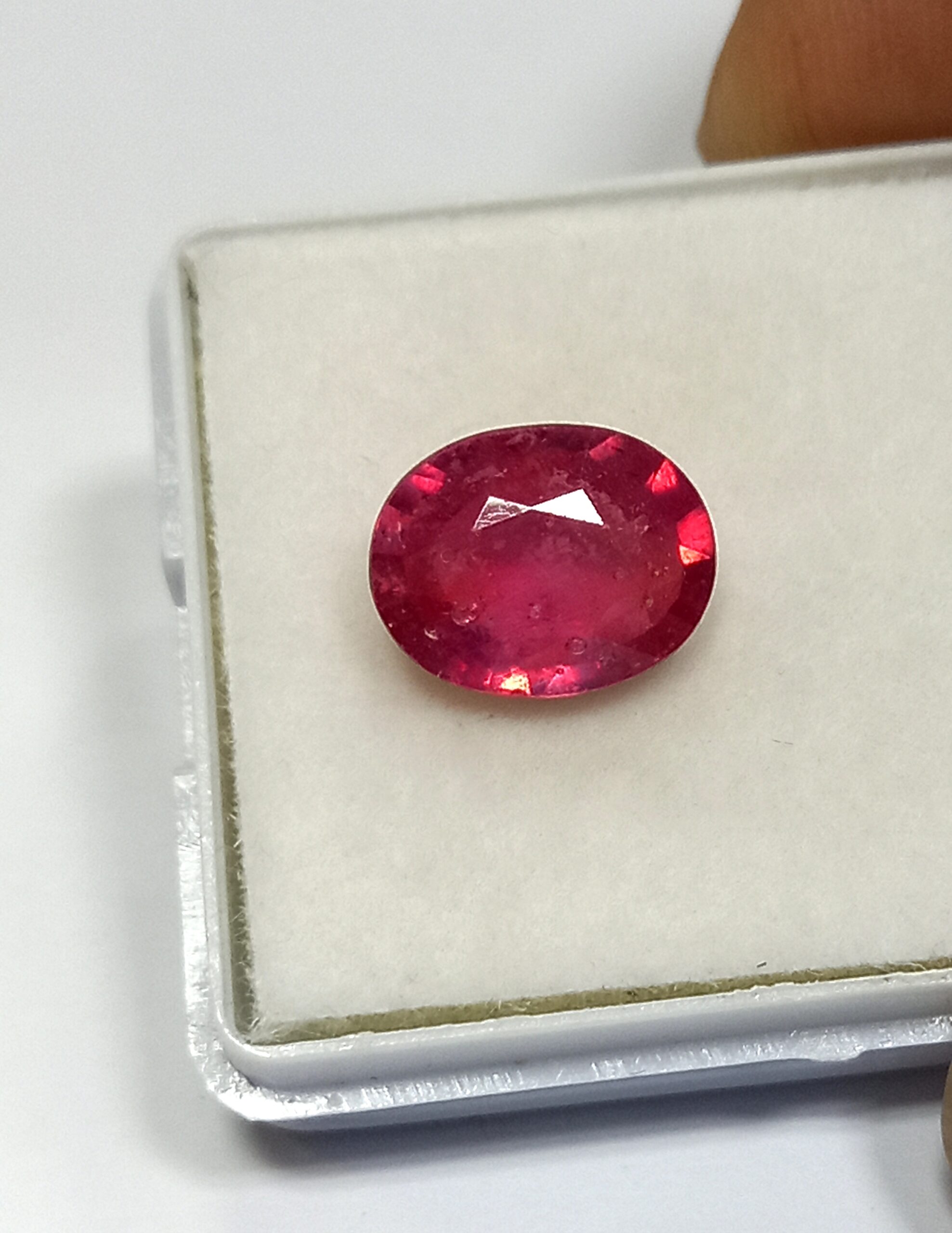 Natural ruby gemstone 7