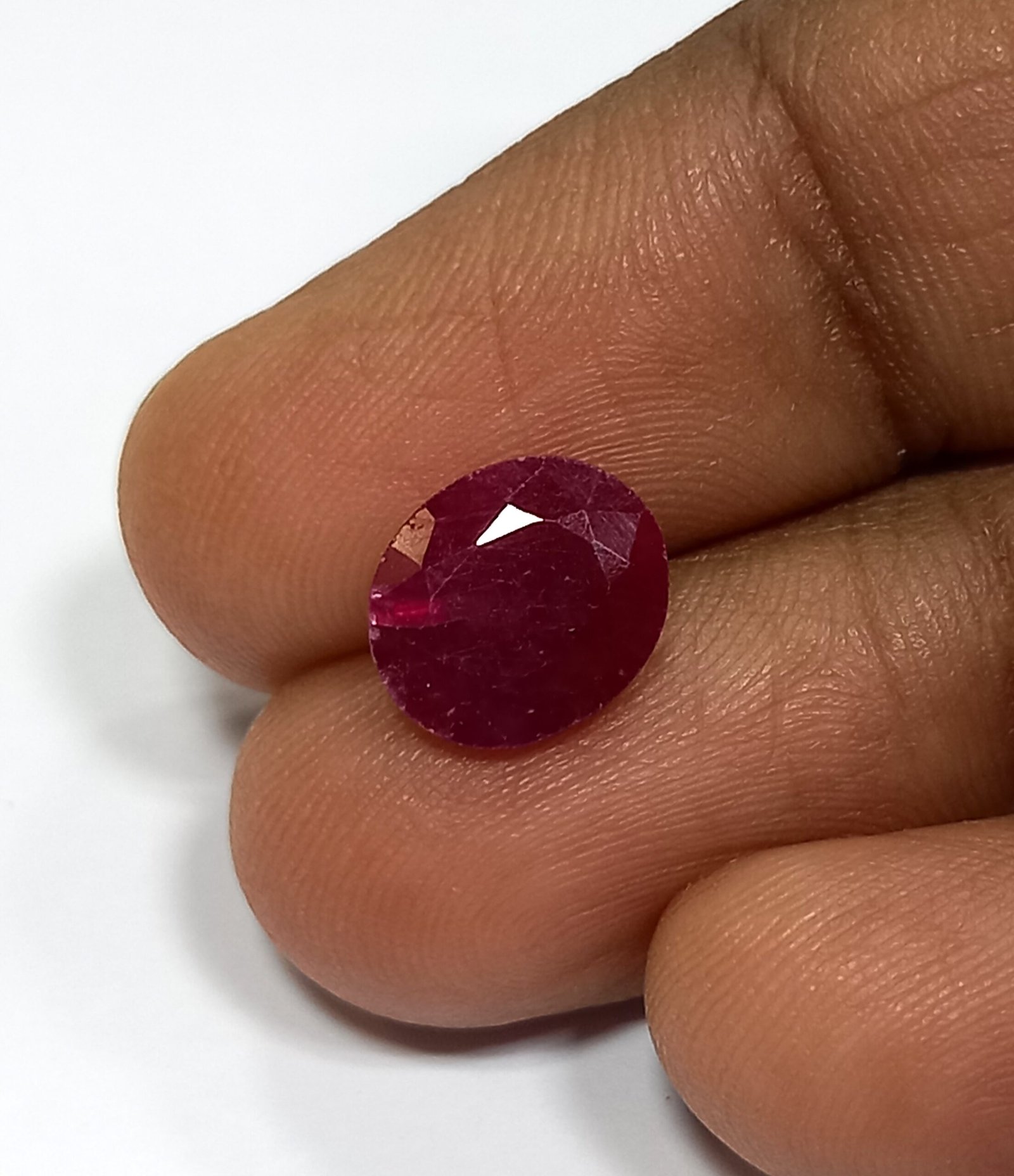 Natural ruby gemstone 4