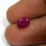 Natural ruby gemstone 5