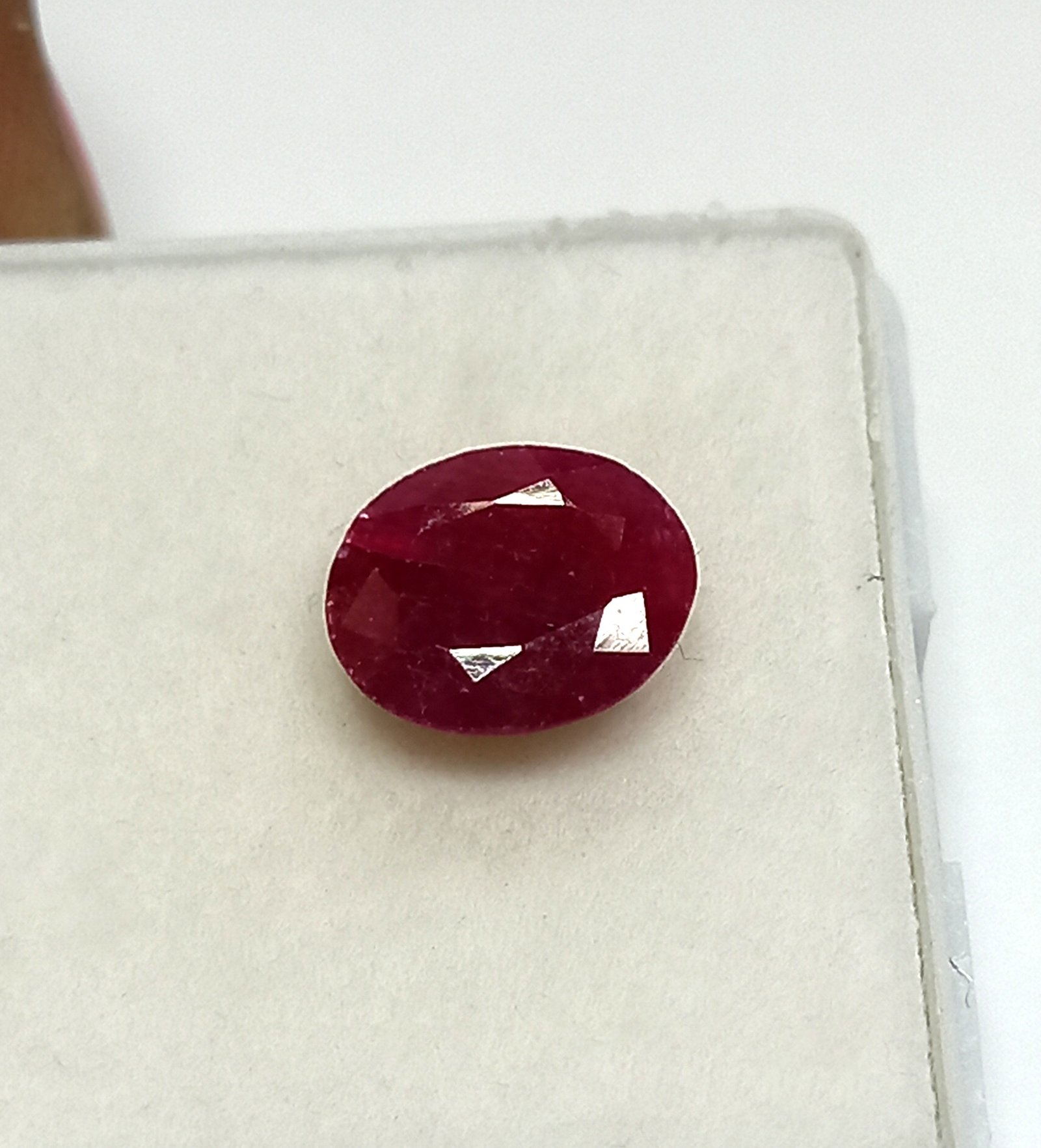 Natural ruby gemstone 7