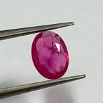 Natural ruby gemstone 8