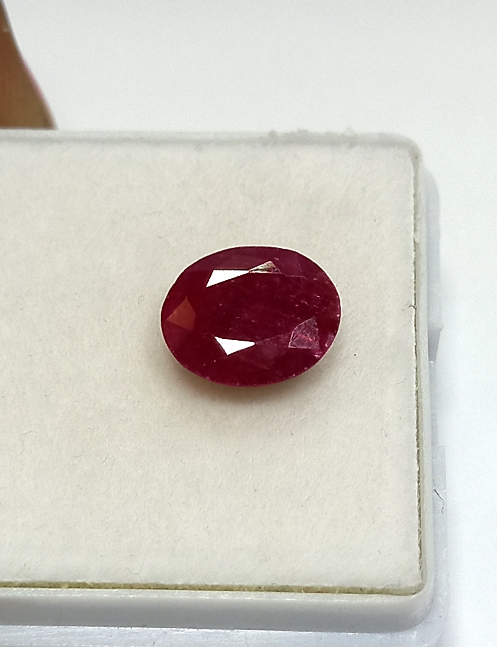 Natural ruby gemstone 9