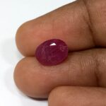 Natural ruby gemstone 5