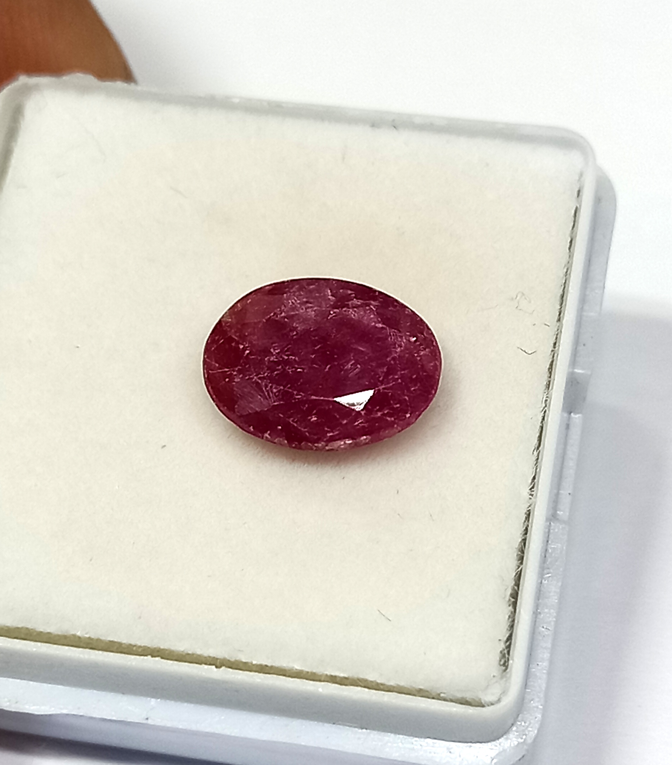 Natural ruby gemstone 6