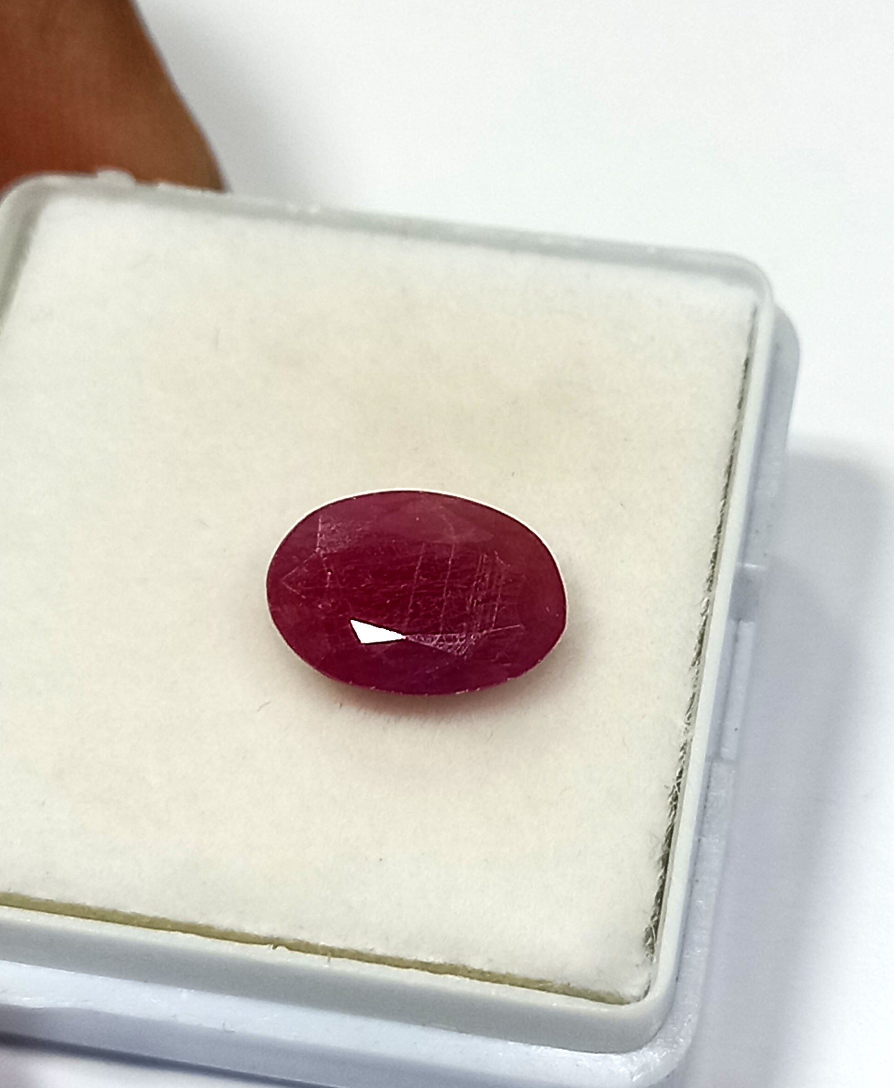 Natural ruby gemstone 6