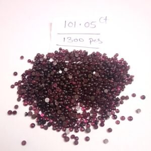 Natural Pink Rhodolite Garnet Round Cabochons
