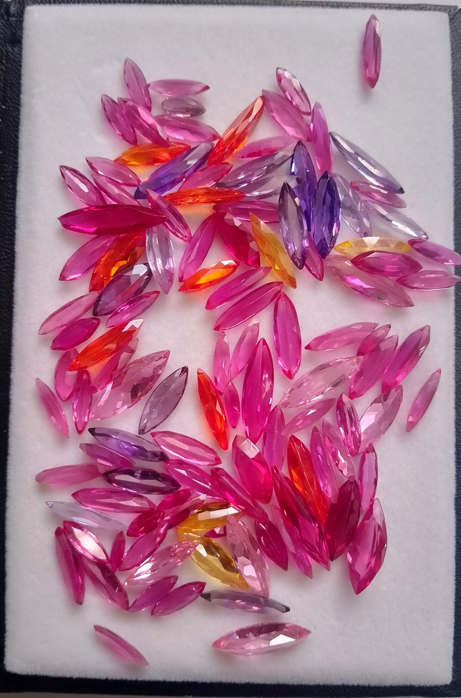 Multi Color Marquise Synthetic Gemstones