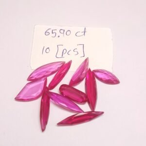 Pink Synthetic CZ Stones