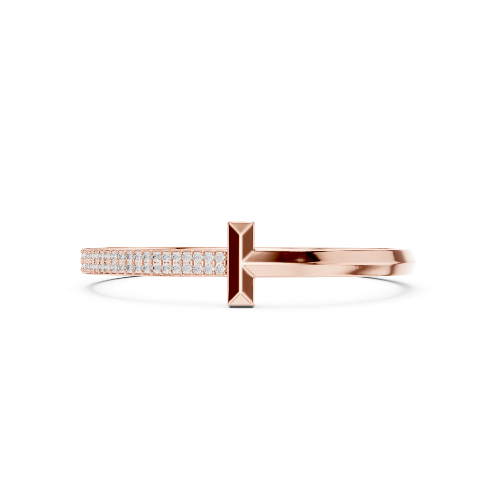 2.58 Cts Round Cut Lab Grown Diamond Men's Gold Bracelet GB-15