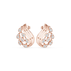 0.50 Cts Round Cut Lab Grown Diamond Gold Earrings ER-10013