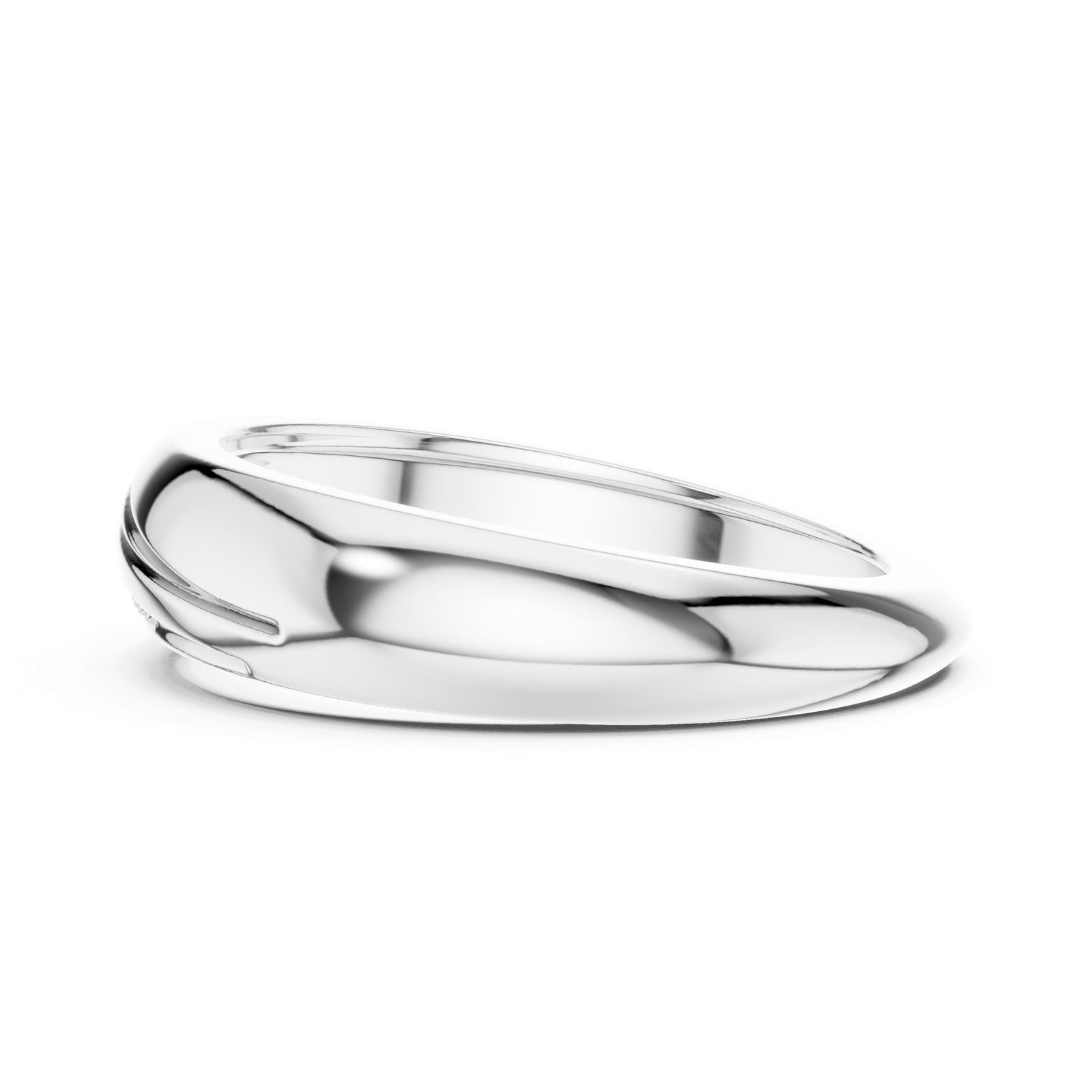0.14 Cts Round Cut Certified Lab Grown Diamond Men's Ring GR-014