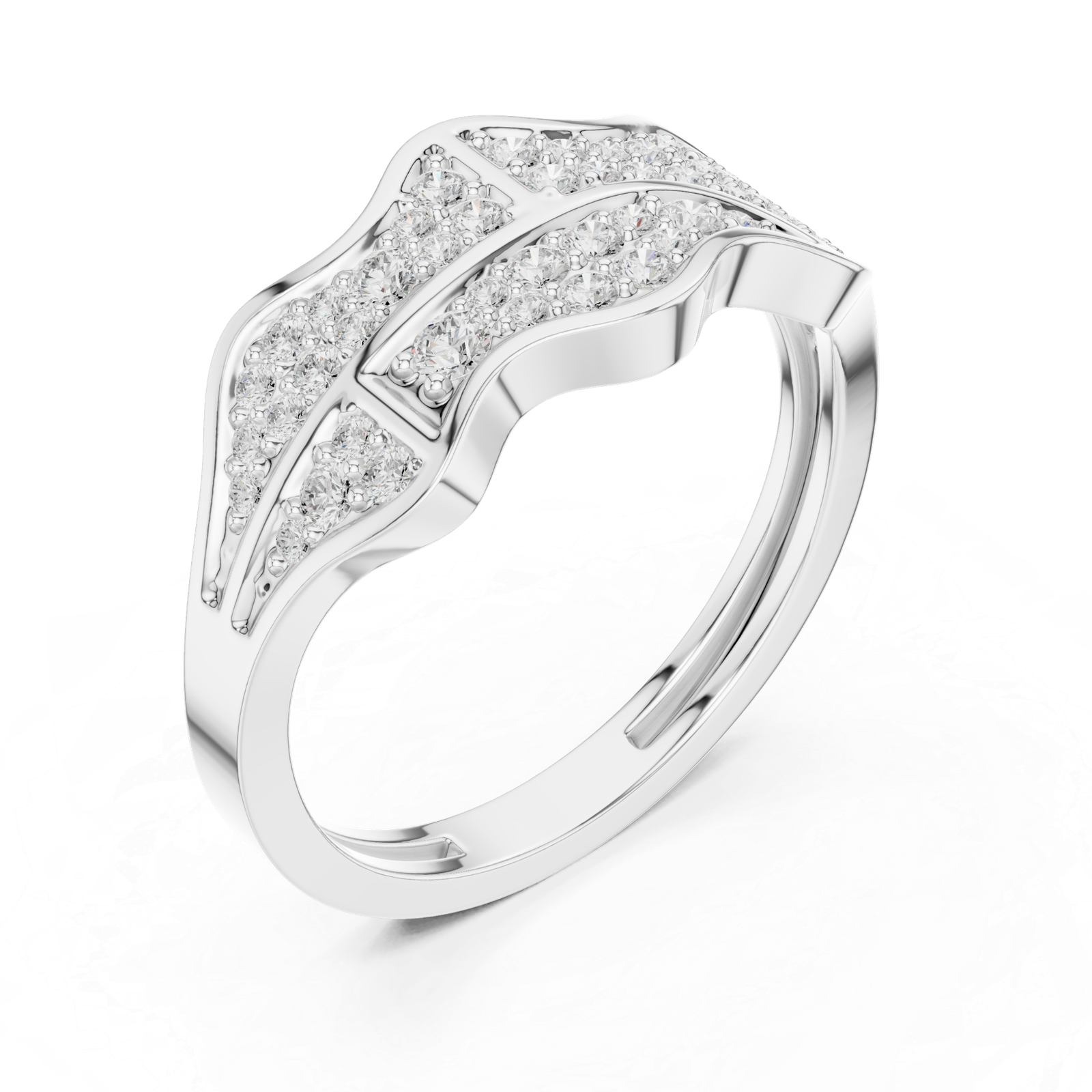 0.42 Cts Round Cut Lab Grown Diamond Men's Gold Ring GR-020