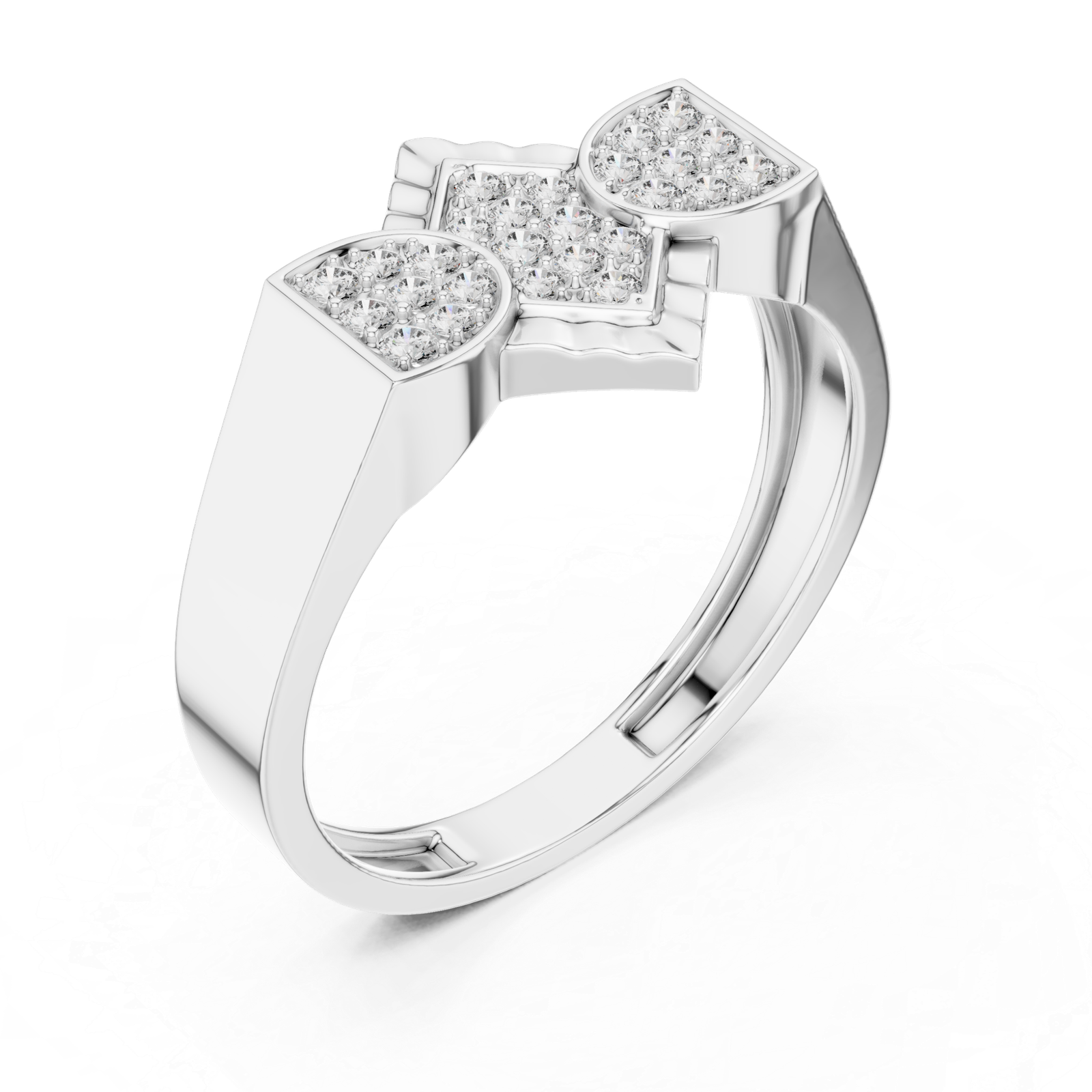 0.26 Cts Round Cut Certified Lab Grown Diamond Gold Ring LR-01(3)