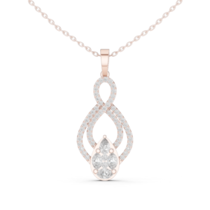 Elegant 1.08 Cts Marquise Cut CZ Pendant PD-46